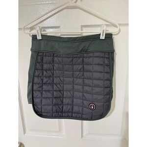 Little Donkey Andy Womens Quilted Thermal Skirt Grey XS Puffer Hiking Outdoor